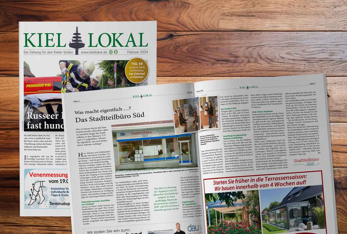 KIEL LOKAL Ausgabe Febraur 2024