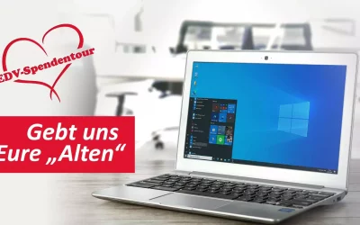 Windows-10-Support-Ende: Spenden Sie uns Ihre alten PCs und Laptops