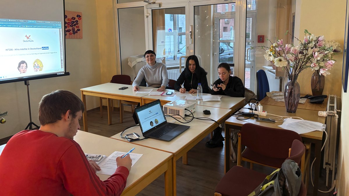 Bewerber-Café für Geflüchtete