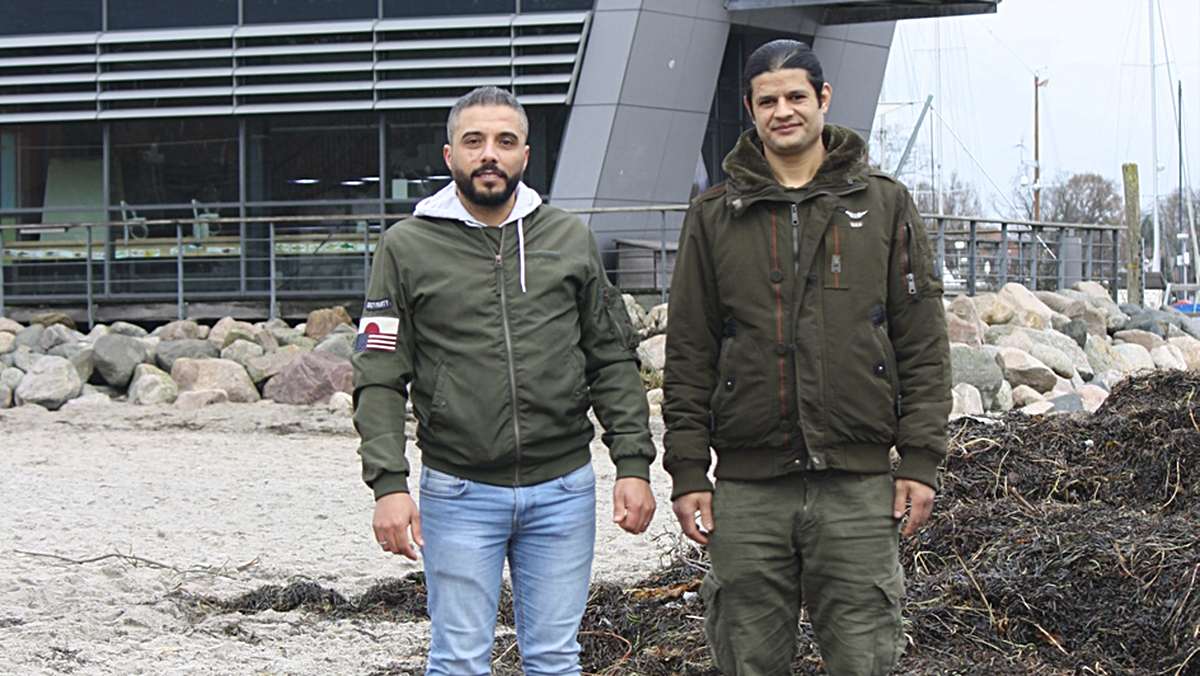 Geflüchtete helfen spontan